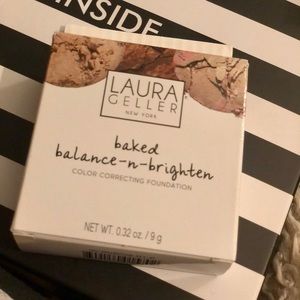 Laura Geller baked color correcting foundation